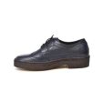 British Walkers Playboy Low Top Wingtips Men s Navy Blue Leather Oxfords on Sale