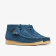 [26174050] Mens CLARKS WALLABEE BOOT - DEEP BLUE Cheap