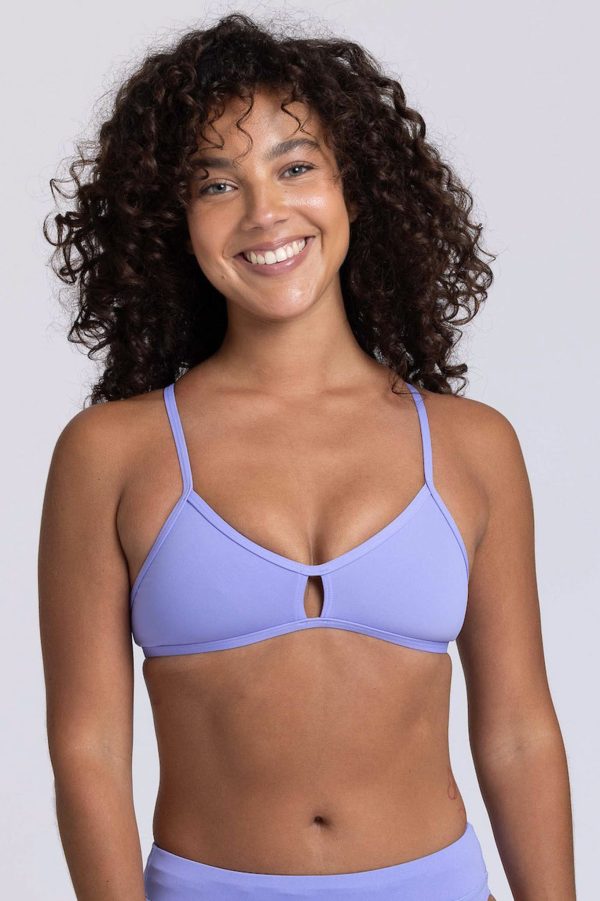 Vent Bikini Top - Lavender Supply