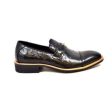 British Walkers Dolche Men s Black Leather Loafers Hot on Sale