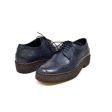 British Walkers Playboy Low Top Wingtips Men s Navy Blue Leather Oxfords on Sale