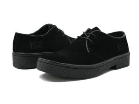 British Walkers Playboy Classic Low Cut Men s Black Suede Oxfords Online