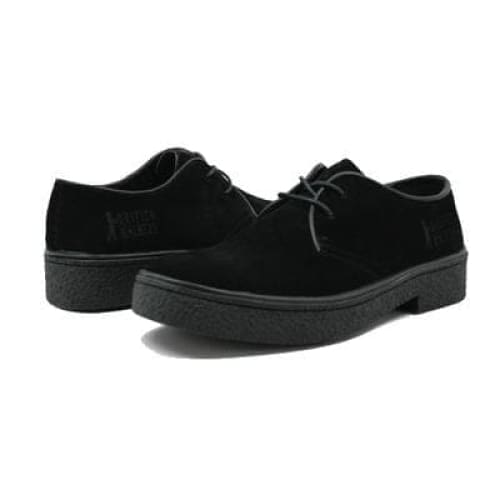 British Walkers Playboy Classic Low Cut Men s Black Suede Oxfords Online