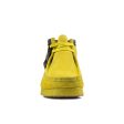 Clarks Originals Wallabee Boots Men s Lime Yellow Suede 26162470 Hot on Sale