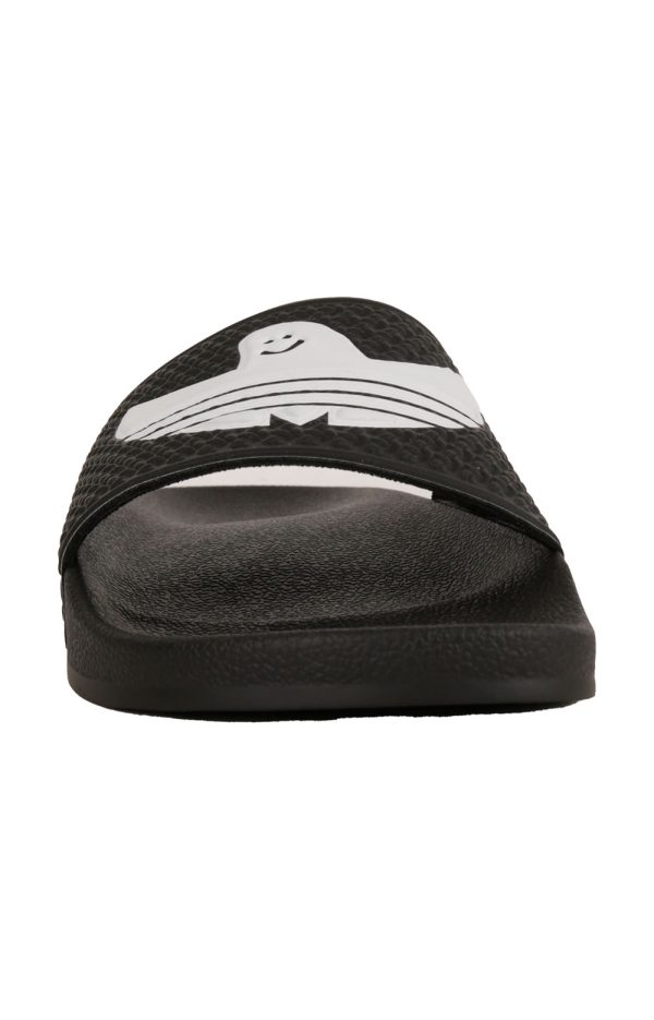 (FY6849) Shmoofoil Slides - Black Online