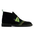 Clarks Originals Desert Boot Jamaican Bee Men s Black Multi Suede 26155917 Discount