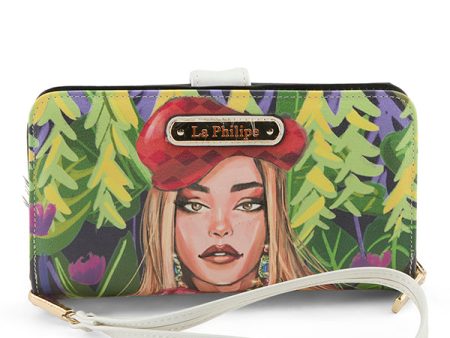 LA PHILIPE LP1004-17 BLOOMING GARDEN-WALLET 1 Cheap