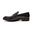 British Walkers Chicago Men s Black Leather Loafers Discount