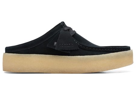 Clarks Originals Wallabee Cup Low Men s Black Suede 26167285 Hot on Sale