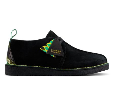 Clarks Originals Desert Trek Jamaican Bee Men s Black Multi Suede 26156058 For Cheap