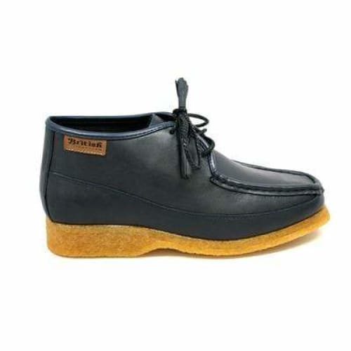 British Walkers Knicks Men s Navy Blue Leather Cheap