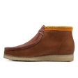 Clarks Originals Wallabee Boots Men s Multicolor Brown and Tan Suede 26163074 For Discount