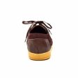 British Walkers Bristol Bally Style Men s Brown Leather and Suede Low Top Sneakers For Sale