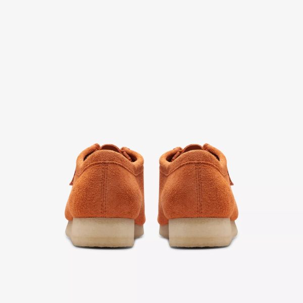 [26173637] Mens CLARKS WALLABEE - BURNT ORANGE Fashion