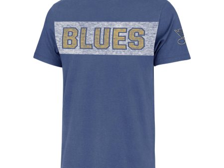 ST. LOUIS BLUES ’47 FRANLINK TEE- ROYAL For Discount