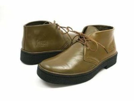 British Walkers Playboy Men s Olive Green Leather Sale