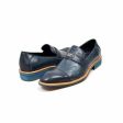 British Walkers Dolche Men s Navy Blue Leather Loafers For Cheap