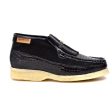 British Walkers Apollo Croc Men s Crocodile Leather and Suede Slip On Crepe Sole Online now