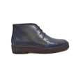 British Walkers Playboy Original High Top Men s Navy Blue Leather Cheap