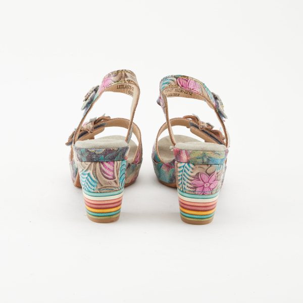 L ARTISTE LEILANIE SLINGBACK SANDALS Sale