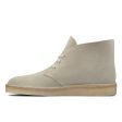 Clarks Originals Desert Coal Boots Men s Off White Suede 26156684 Hot on Sale