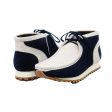 British Walkers New Castle GT Wallabee Boots Men s Navy and Beige Suede Online Sale