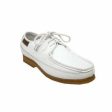 British Walkers Crown Men s White Leather Online