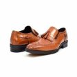 British Walkers Rick Men s Cognac Leather Slip On Online Sale