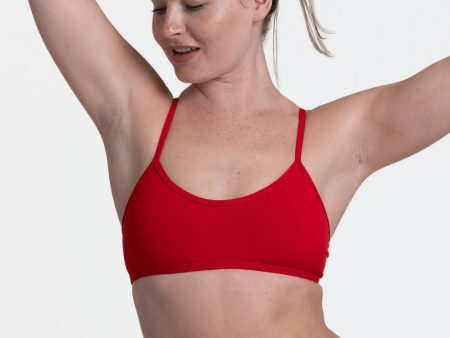 Grayson Bikini Top - Red Discount