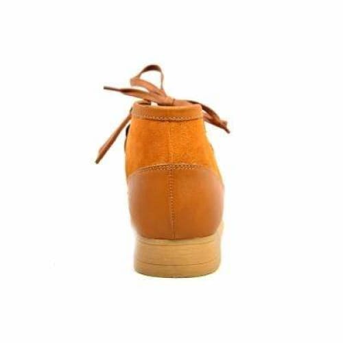 British Walkers New Castle Wallabee Boots Men s Cognac Suede and Leather Online