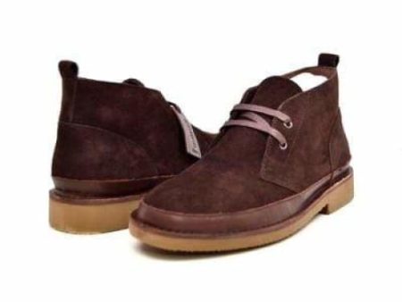 British Walkers Cambridge Desert Boots Men s Brown Leather and Suede Sale