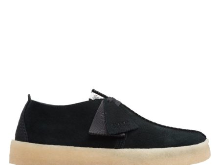 Clarks Originals Desert Trek Cup Men s Black Suede 26165826 Hot on Sale