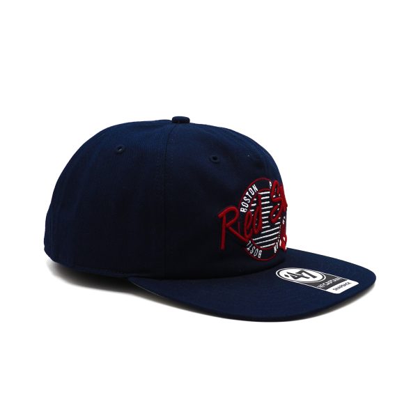 Mens 47 Brand Boston Red Sox Captain Snapback - Navy Online