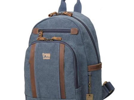 Troop London TRP0255 Classic Backpack in Blue Cheap