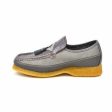 British Walkers Brooklyn 2 Men s Gray Premium Snake Leather Crepe Sole Shoes Supply