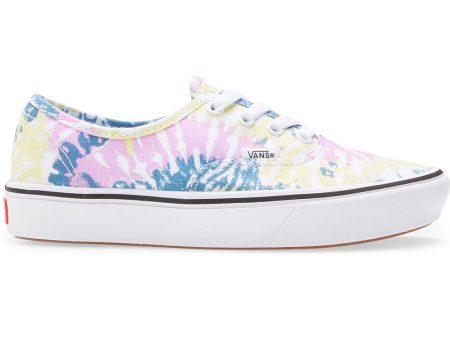 (WM749L) Tie-Dye ComfyCush Authentic Shoes - Orchid True White For Discount