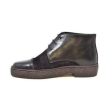 British Walkers Playboy Moc Toe Men s Black Leather and Suede on Sale