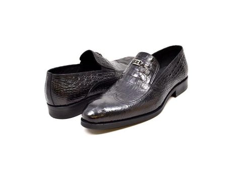 British Walkers Shiraz Croc Men s Crocodile Leather Loafers Online