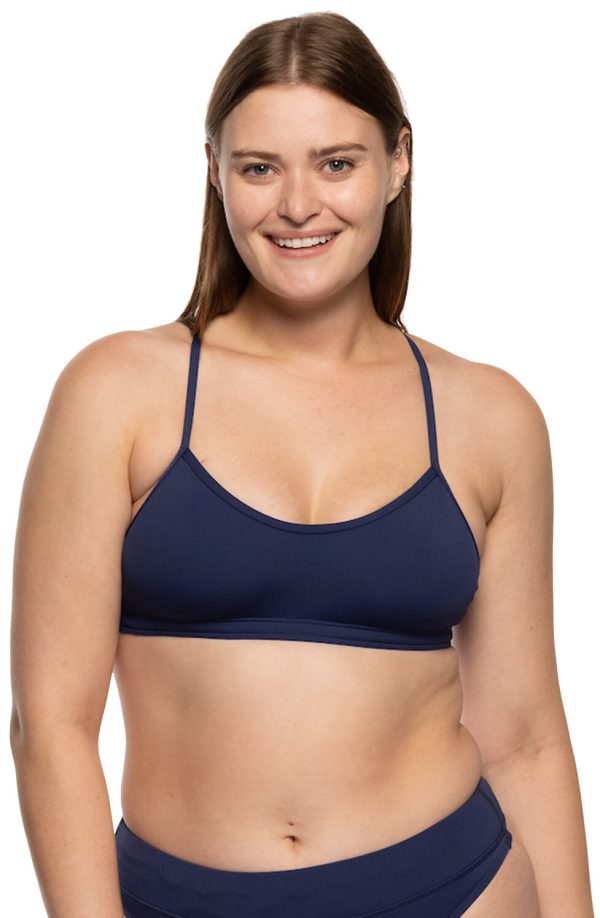 Heidi Bikini Top - Navy Online Sale