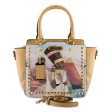 LA PHILIPE LP1003-1 EGYPTIAN PARADISE HANDBAG-SATCHEL Sale