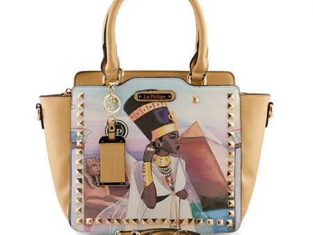 LA PHILIPE LP1003-1 EGYPTIAN PARADISE HANDBAG-SATCHEL Sale