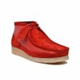 British Walkers Walker 100 Wallabee Boots Men s Red Suede and Leather Fashion