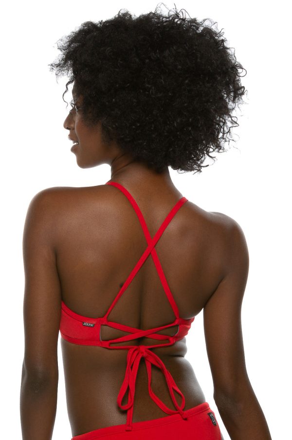 Grayson Bikini Top - Red Discount