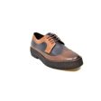 British Walkers Wingtip Men s 3 Tone Navy, Brown and Tan Leather Oxfords Online now