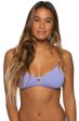 Vent Bikini Top - Lavender Supply