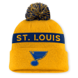 ST. LOUIS BLUES FANATICS AUTHENTIC PRO RINK POM KNIT For Discount