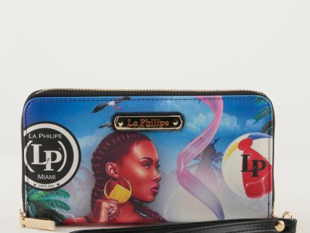 LA PHILIPE LP1004-14 MIAMI BEACH-WALLET 1 For Cheap