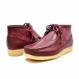 British Walkers Walker 100 Wallabee Boots Men s Burgundy Ostrich Leather Online