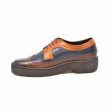 British Walkers Wingtip Low Cut 3 Tone Multi Color Leather Hot on Sale