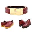 British Walkers Harlem Men s Ostrich Leather (Belt Only) For Cheap